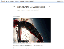 Tablet Screenshot of diariodeunarebelde.com